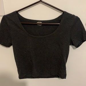 Dark grey shirt
